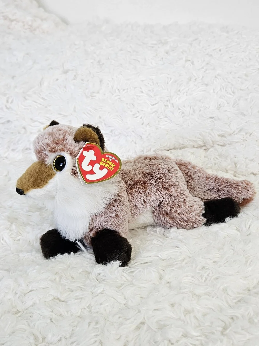 Ty Plush Assortment - Orange Fox, Pink Unicorn & Multicolor Friends Collectibles